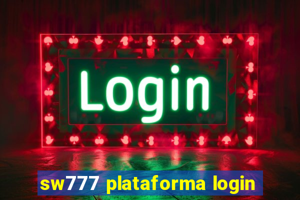 sw777 plataforma login